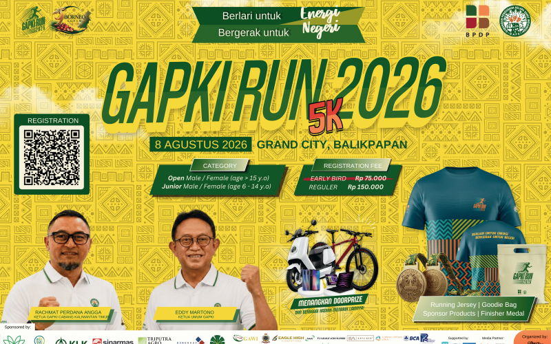Borneo Forum 9, GAPKI RUN 2026